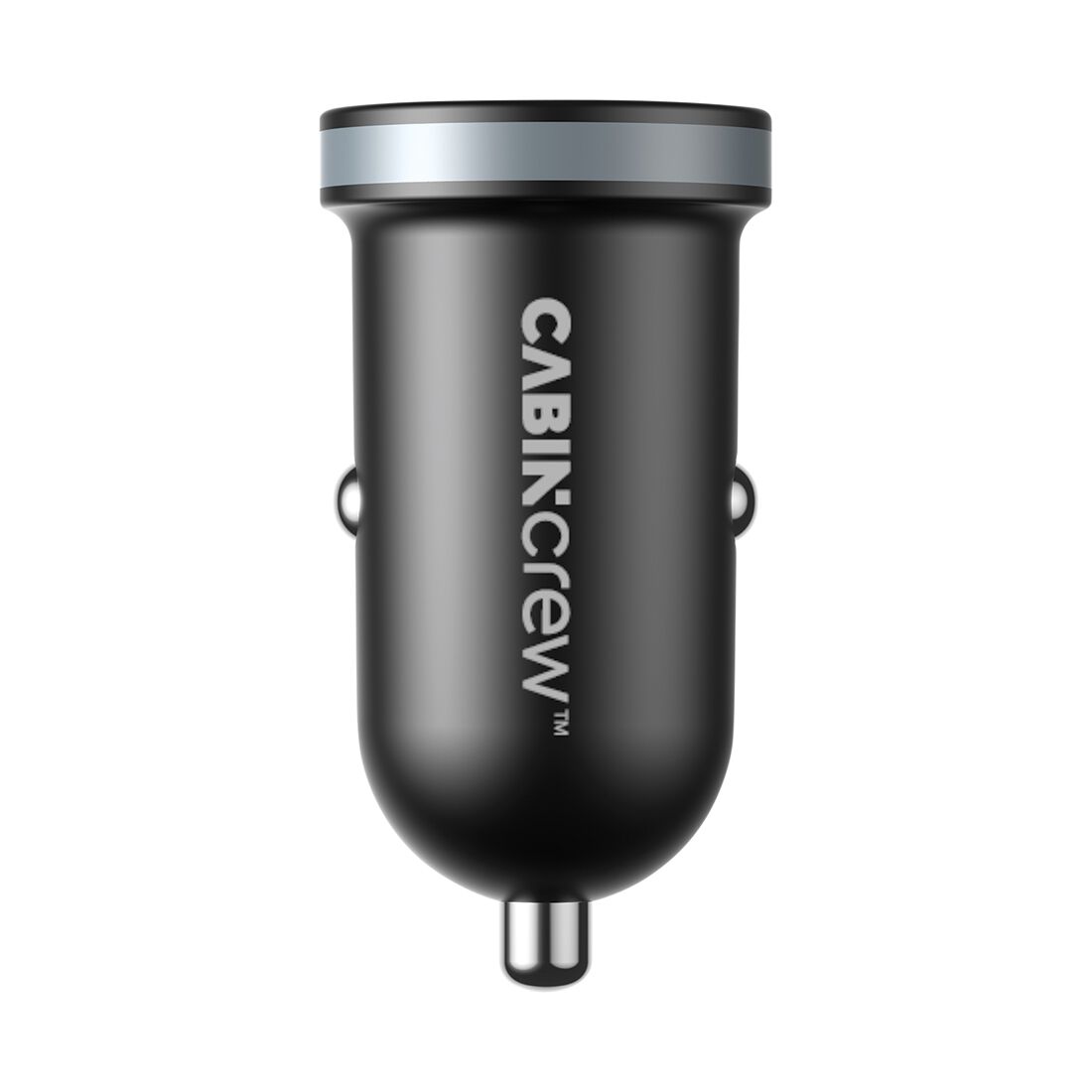 Cabin Crew 30W Dual Port Car Charger Black, , scaau_hi-res