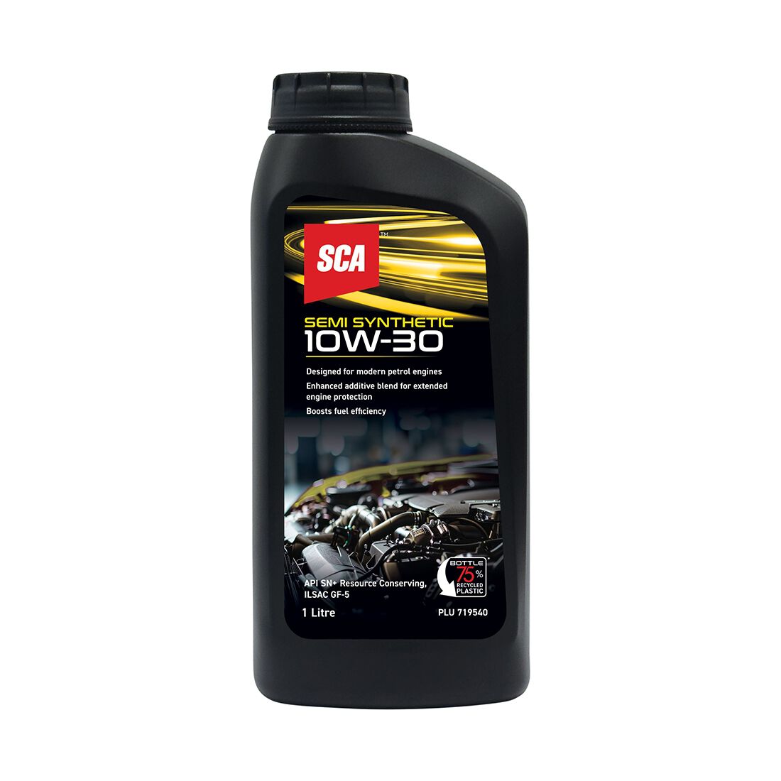 SCA Semi Synthetic Engine Oil 10W-30 1 Litre, , scaau_hi-res