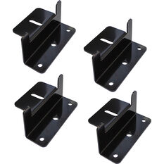 KT Cables Solar Panel Mounting Brackets - 4 Pack, Aluminium, , scaau_hi-res