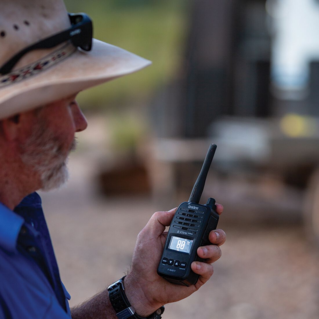 Uniden XTRAK 50 Handheld 5W UHF Radio, , scaau_hi-res