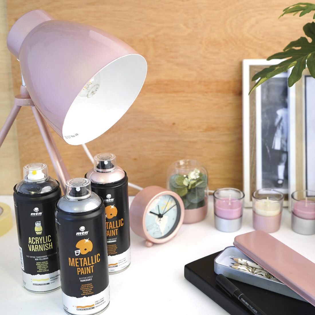 MTN Pro Metallic Red Spray Paint 400mL, , scaau_hi-res