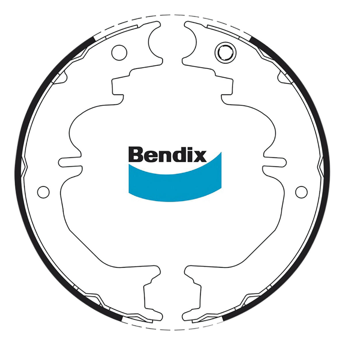 Bendix Brake Shoes - BS1744, , scaau_hi-res