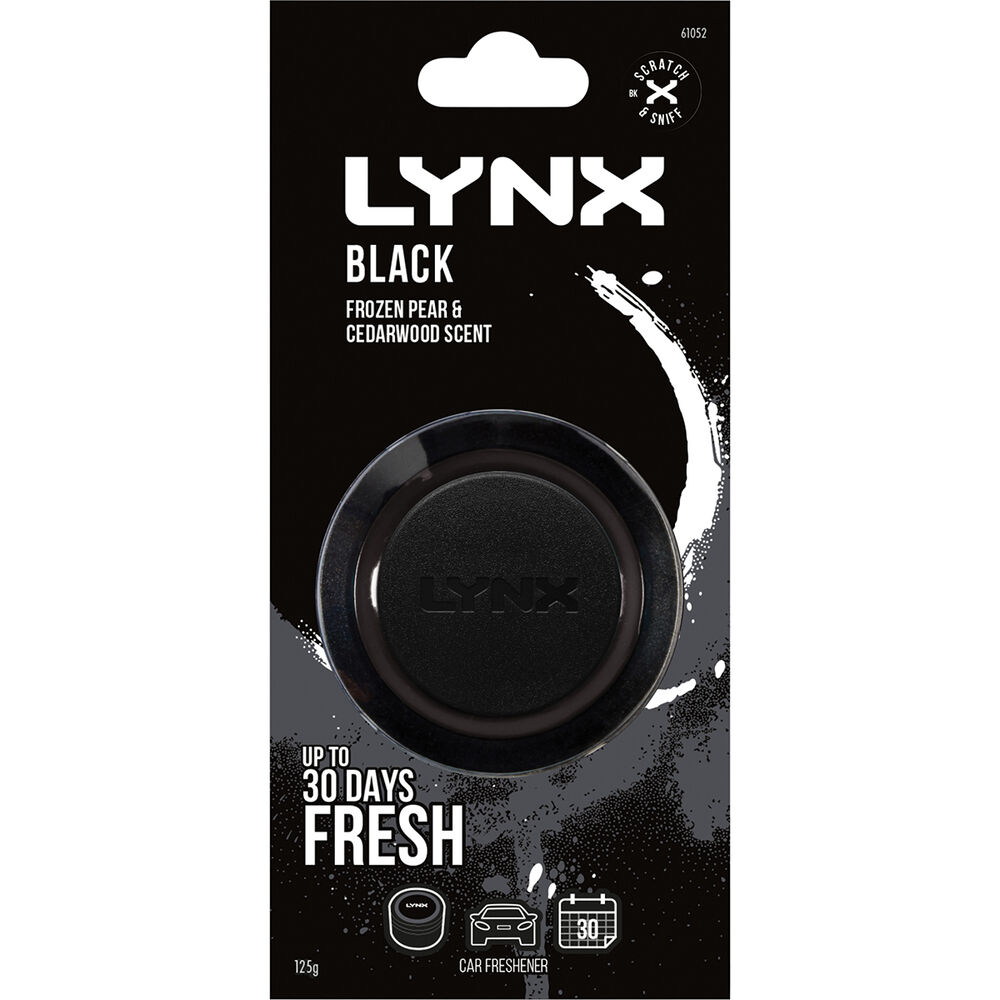 Lynx Air Freshener Can Black 15g Supercheap Auto