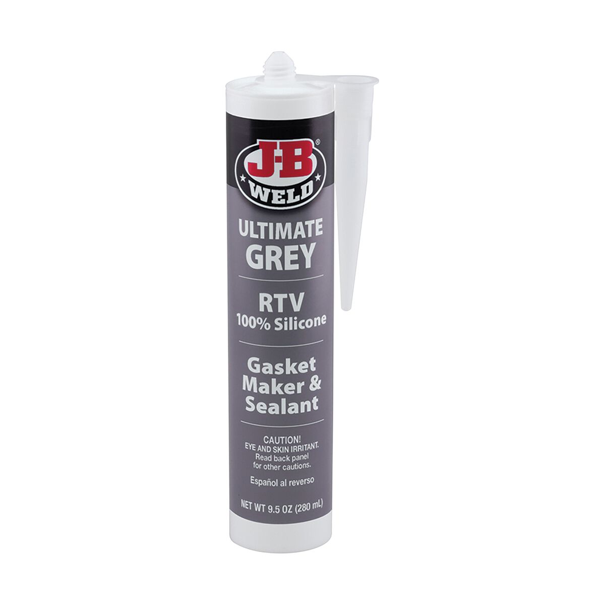 JB Weld Ultimate Grey RTV Gasket Maker And Sealant 280mL 32927, , scaau_hi-res
