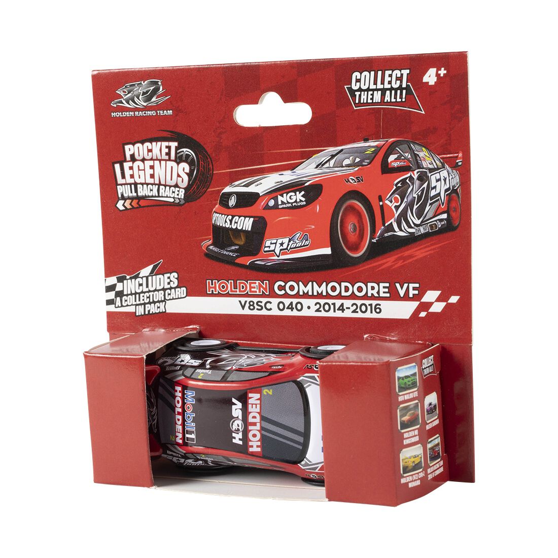 Pocket Legends Pull Back Racer - 2015 HRT Livery, , scaau_hi-res