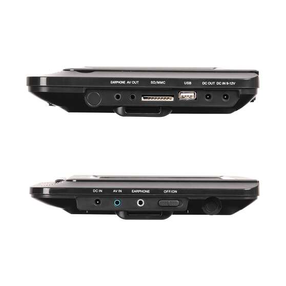 Laser 9" Portable Dual-Screen DVD Player LASER-PT9-DUALD, , scaau_hi-res