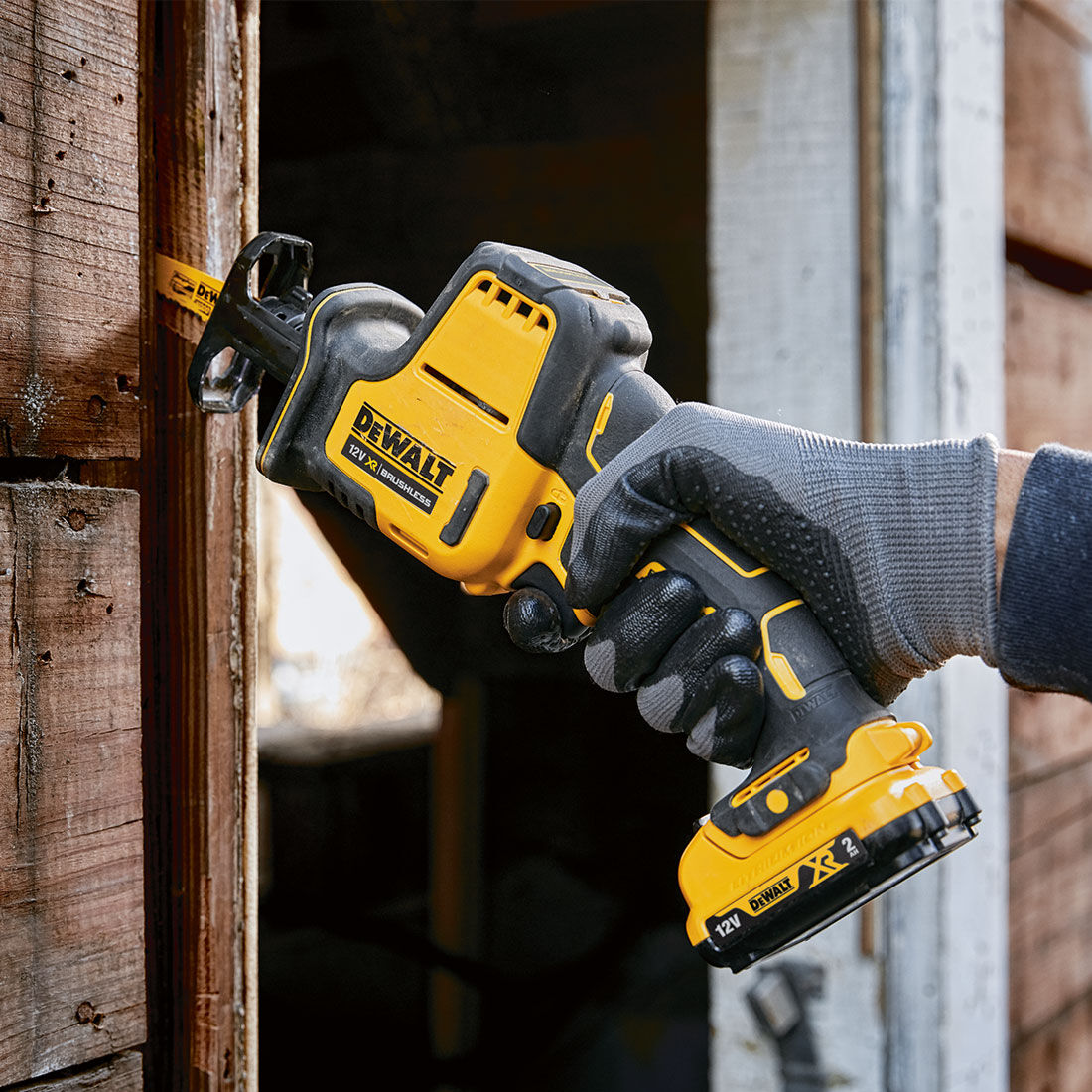 DeWALT XR 12V Brushless Reciprocating Saw Skin Supercheap Auto