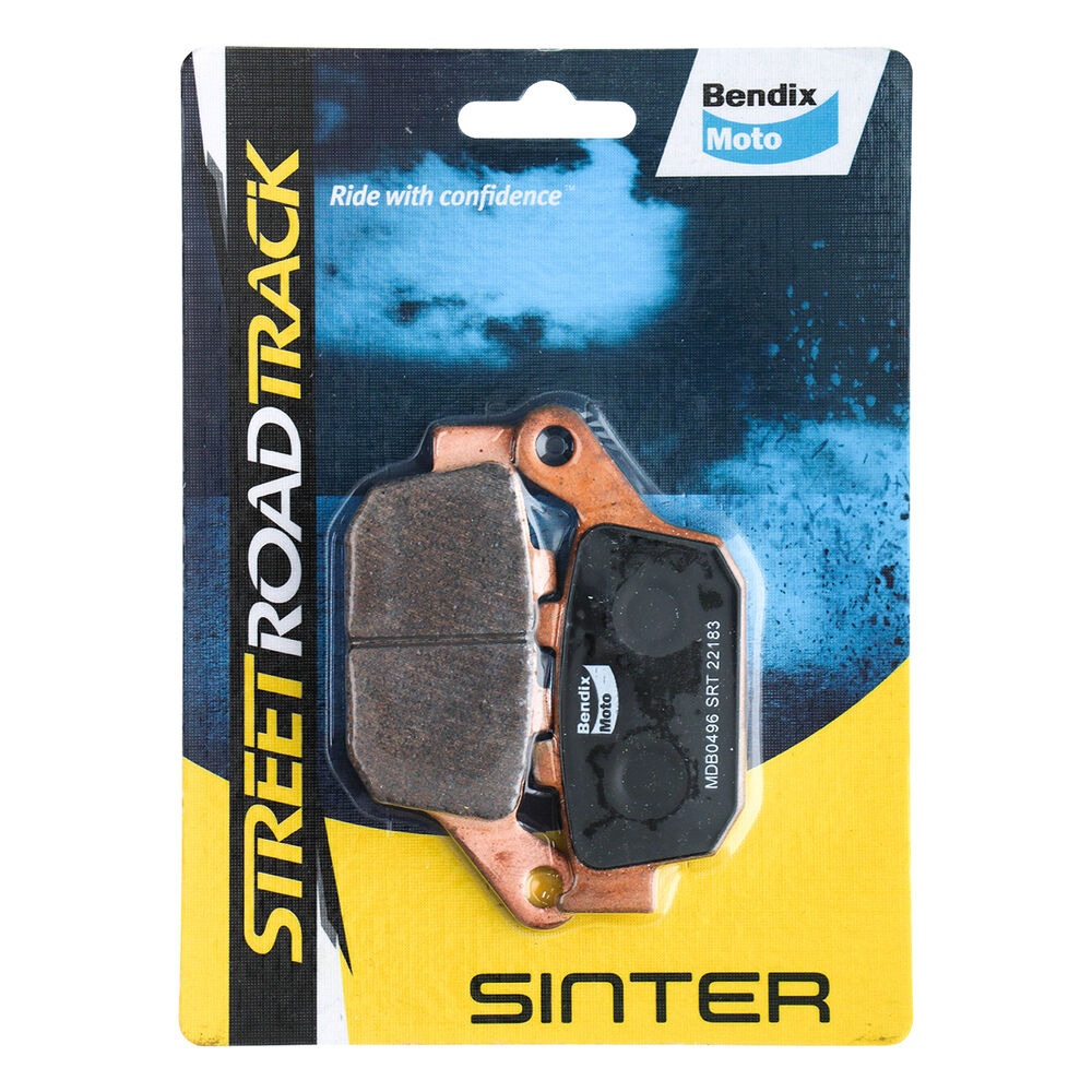 Bendix Street Road Track Motorcycle Disc Brake Pads MDB0496SRT