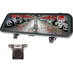 Gator GRV90MKT 9" Mirror Mounted Wired Rear View & Reversing Camera, , scaau_hi-res