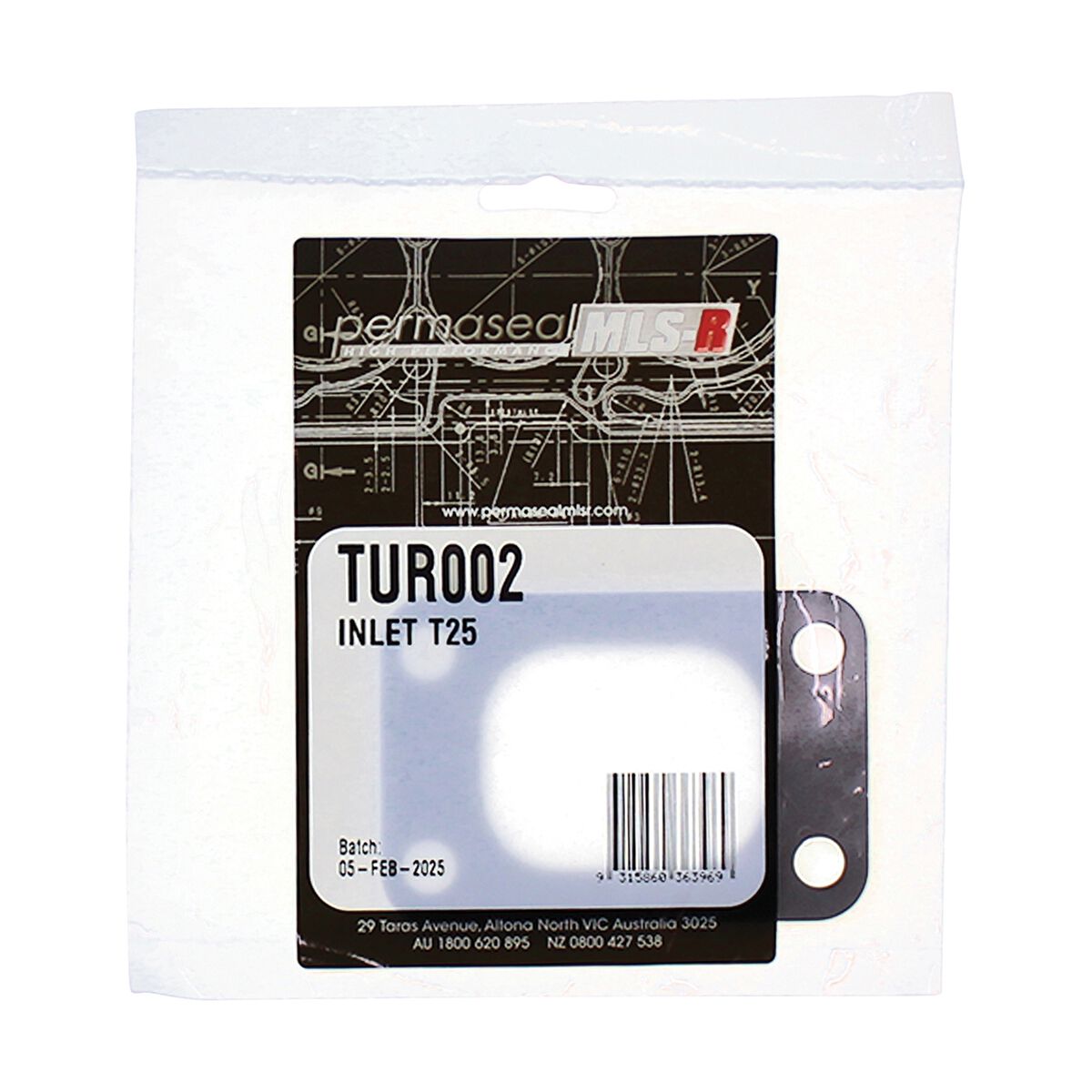 Permaseal Turbocharger Gasket - TUR002, , scaau_hi-res