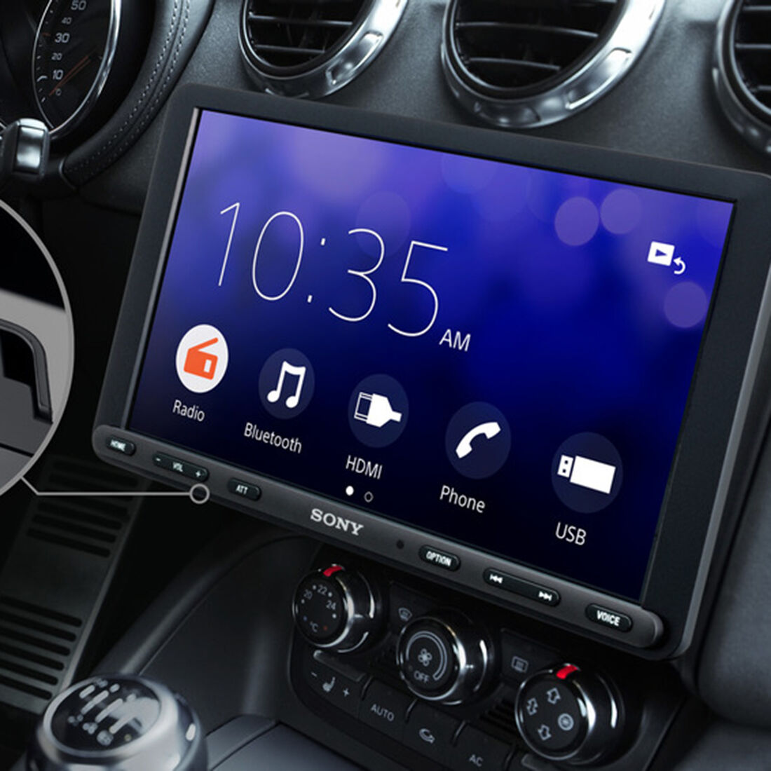 Sony XAV-AX8100 Apple CarPlay & Android&trade; Auto Head Unit, , scaau_hi-res