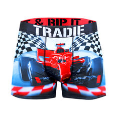 Tradie Mens Finish Line Trunks Finish Line S, Finish Line, scaau_hi-res