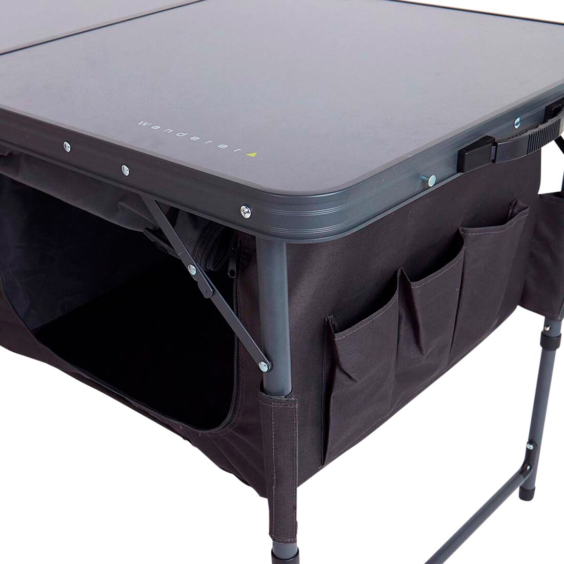 Wanderer Folding Table with Storage, , scaau_hi-res