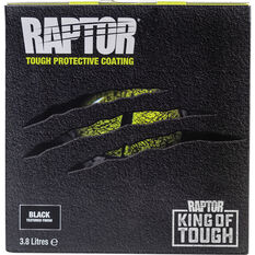 Raptor 2K Black Bedliner Coating Kit 4 Litre, , scaau_hi-res