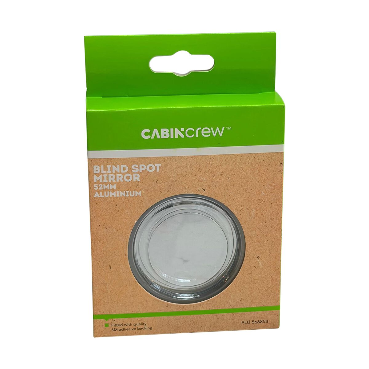 Cabin Crew Blind Spot Mirror Aluminium 52mm, , scaau_hi-res