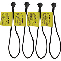 Gripwell Toggle Straps Black 4 pack, , scaau_hi-res