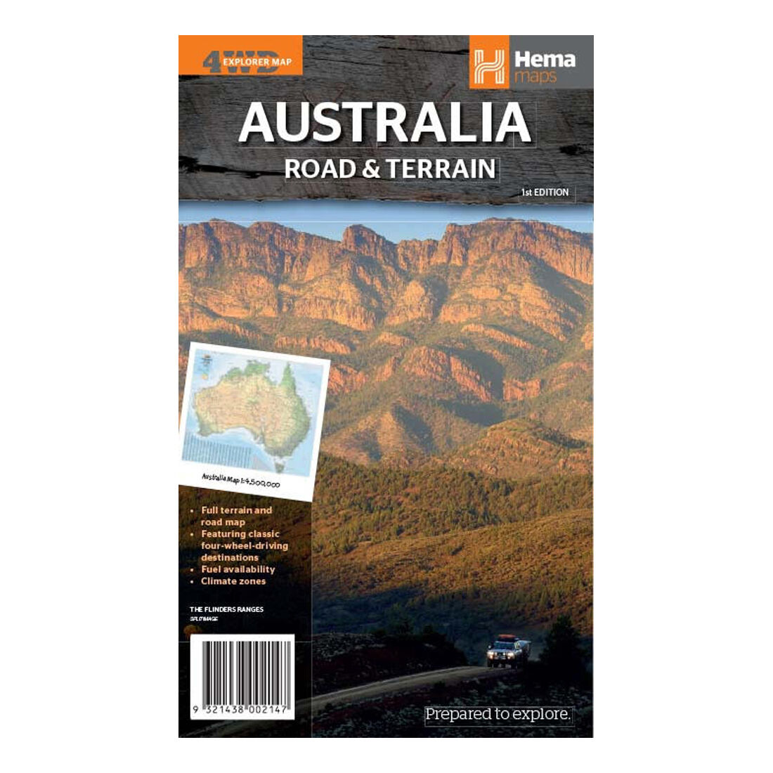 Hema Australia Road and Terrain Map, , scaau_hi-res