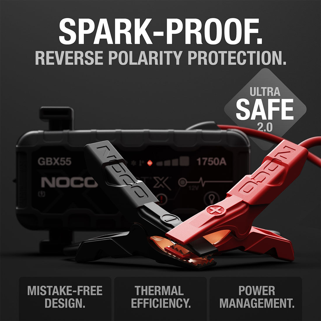 NOCO Ultrasafe Boost X Lithium Jump Starter 1750A 12V, , scaau_hi-res