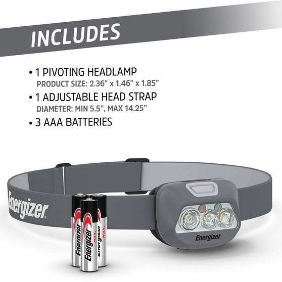 Energizer HDL30 400L Headlamp, , scaau_hi-res