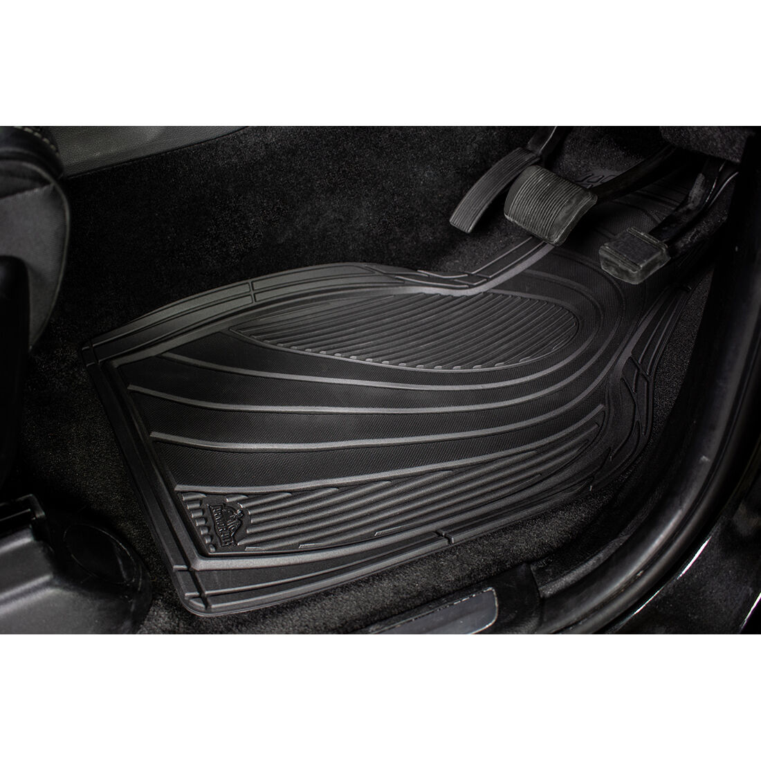 Armor All PVC Car Floor Mats - Front Pair, Black, , scaau_hi-res