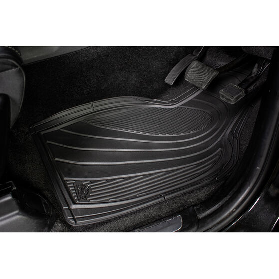 Armor All Car Floor Mats Black Front Pair Supercheap Auto