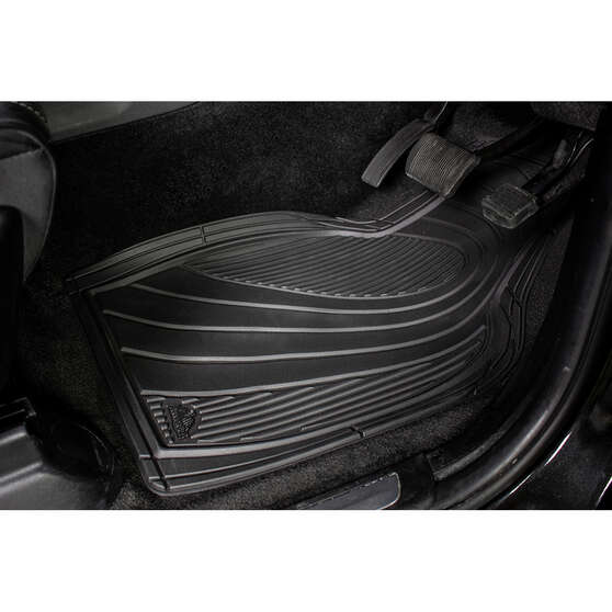 Armor All PVC Car Floor Mats - Front Pair, Black, , scaau_hi-res
