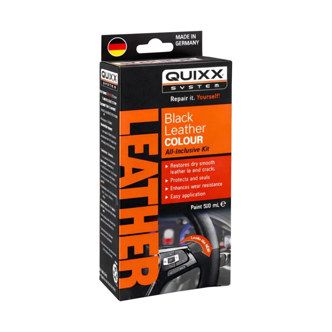 QUIXX Black Leather Colour Kit, , scaau_hi-res