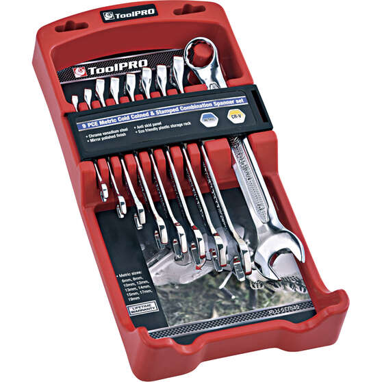ToolPRO Spanner Set Metric 9 Piece, , scaau_hi-res