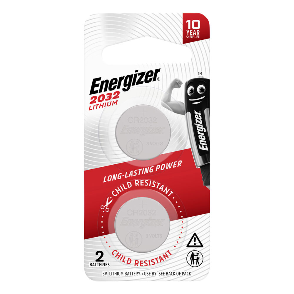 Energizer Lithium Coin Battery CR2032 2 Pack Supercheap Auto