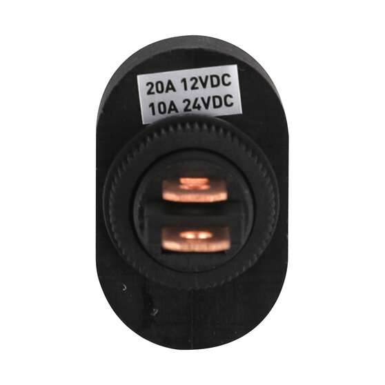 SCA Rocker Switch Oval - 12/24V, On/Off, Plastic, , scaau_hi-res