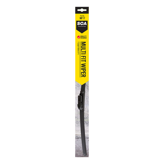 SCA MultiFit Wiper Blade 425mm (17") Single MF17 Supercheap Auto