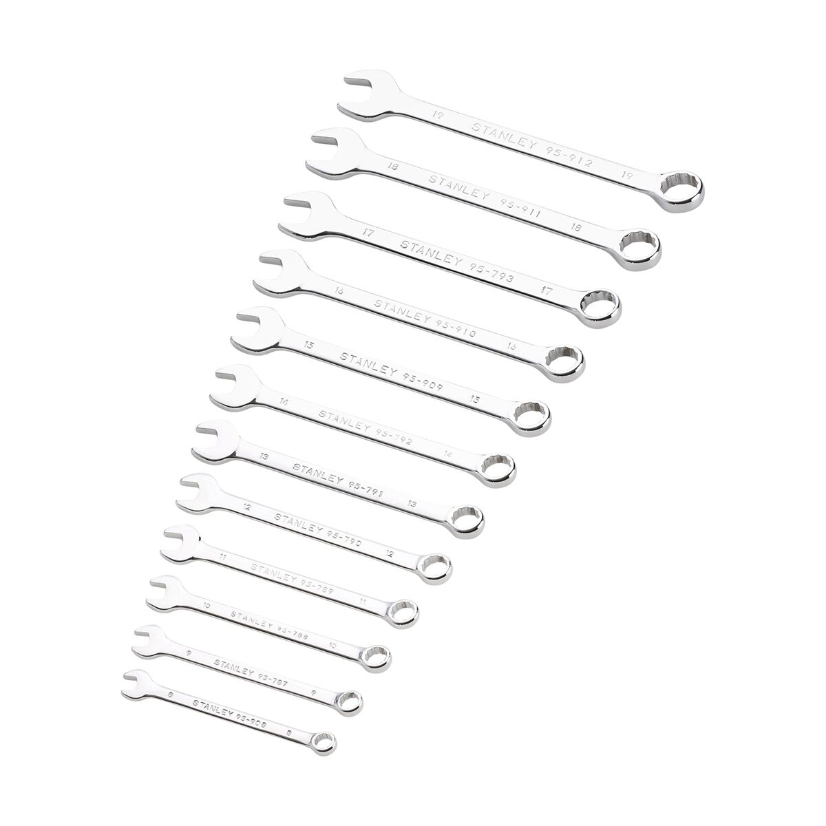 Stanley Combination SPanner Set 12 Piece, , scaau_hi-res