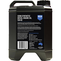 SCA Semi-Synthetic Diesel Engine Oil 5W-40 10 Litre, , scaau_hi-res
