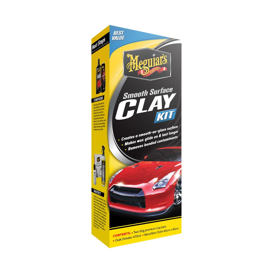 Meguiar's Smooth Surface Clay Bar Kit, , scaau_hi-res