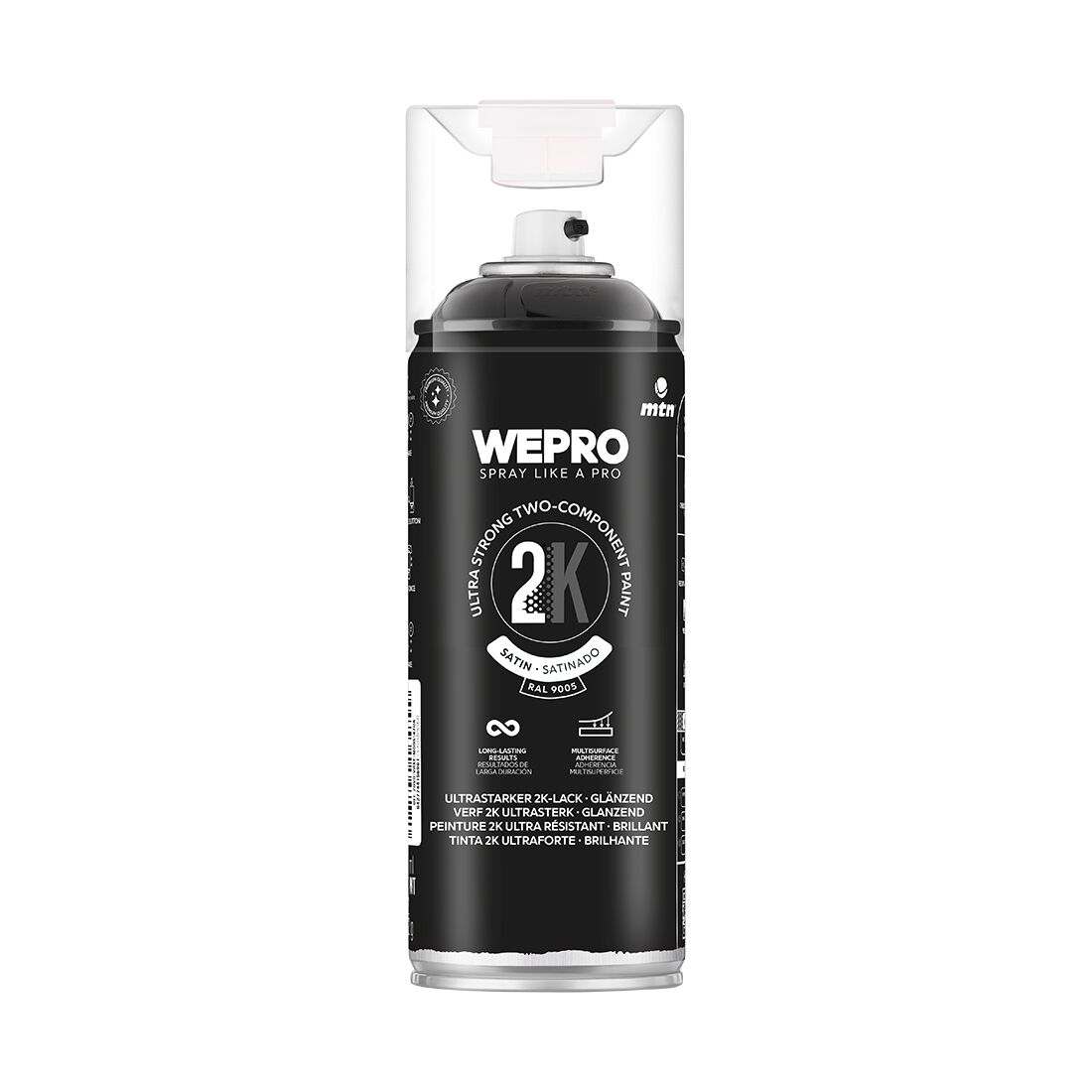 MTN WEPRO 2K Black Satin 400mL, , scaau_hi-res