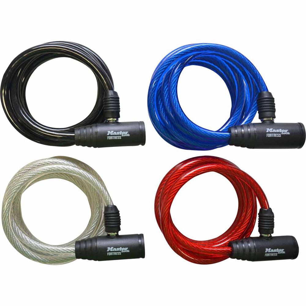 Master Lock Fortress Bike Lock 8mm x 1.8m Supercheap Auto