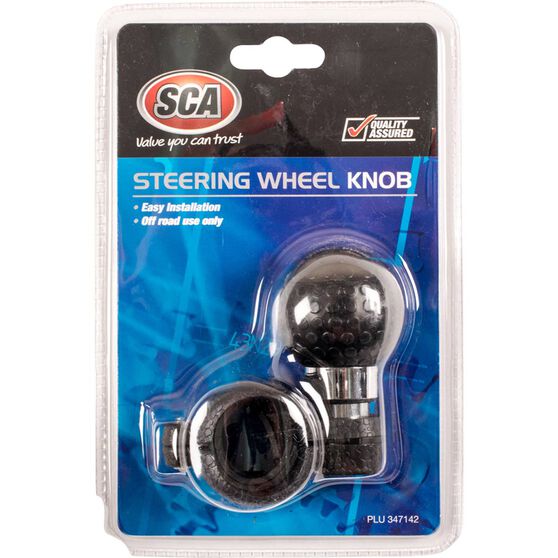 Steering Wheel-Knob With Removable Spinner for Disability