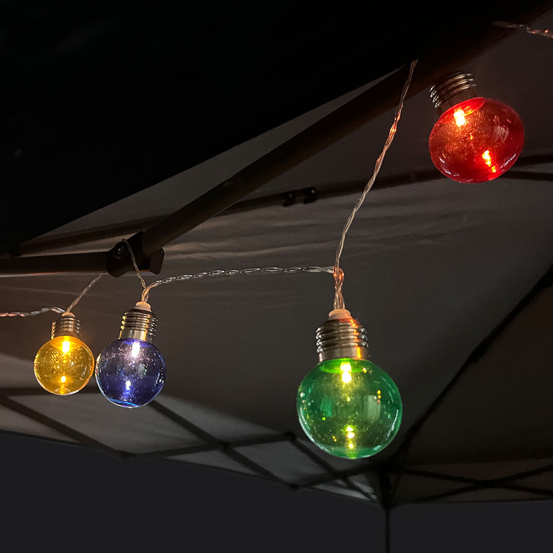 Hi gear outlet solar festoon lights