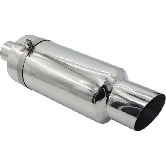 Street Series Stainless Steel Exhaust Cannon - Suits 51mm, , scaau_hi-res