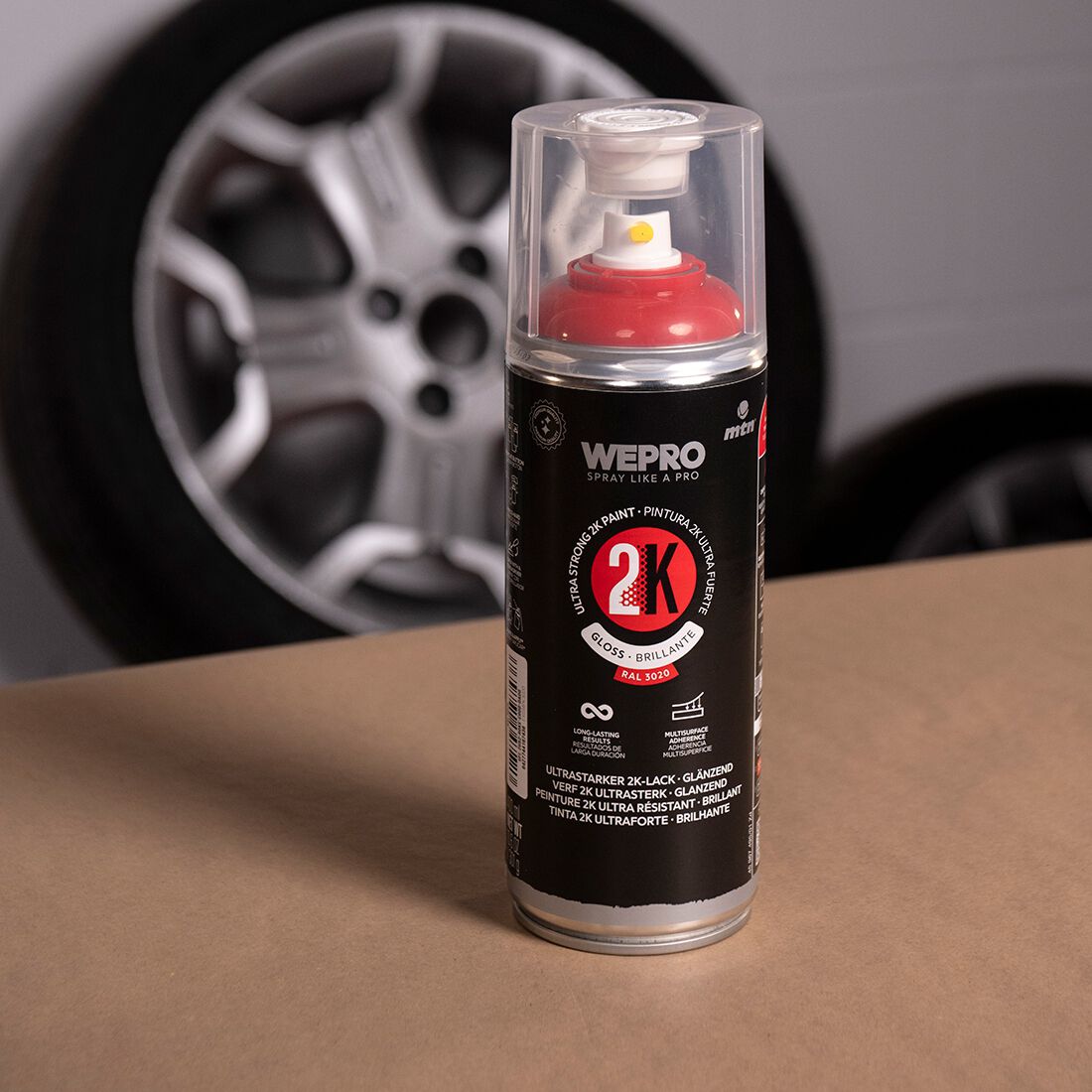 MTN WEPRO 2K Red Gloss 400mL, , scaau_hi-res