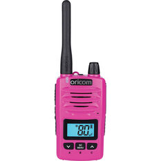 Oricom Waterproof Handheld UHF CB Radio 5W Pink, , scaau_hi-res
