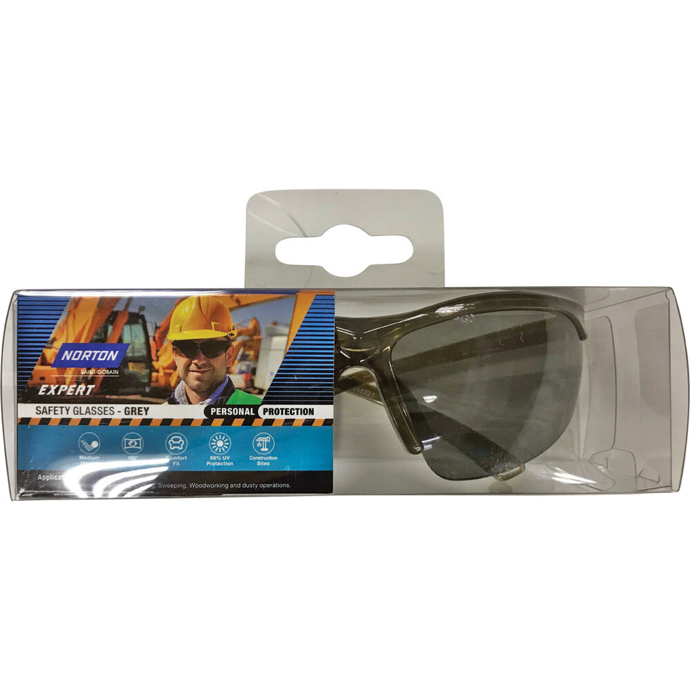 Norton Safety Glasses Smoke Supercheap Auto