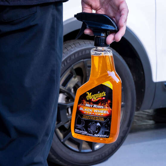 Meguiar's Hot Rims Black Wheel Cleaner 709mL, , scaau_hi-res