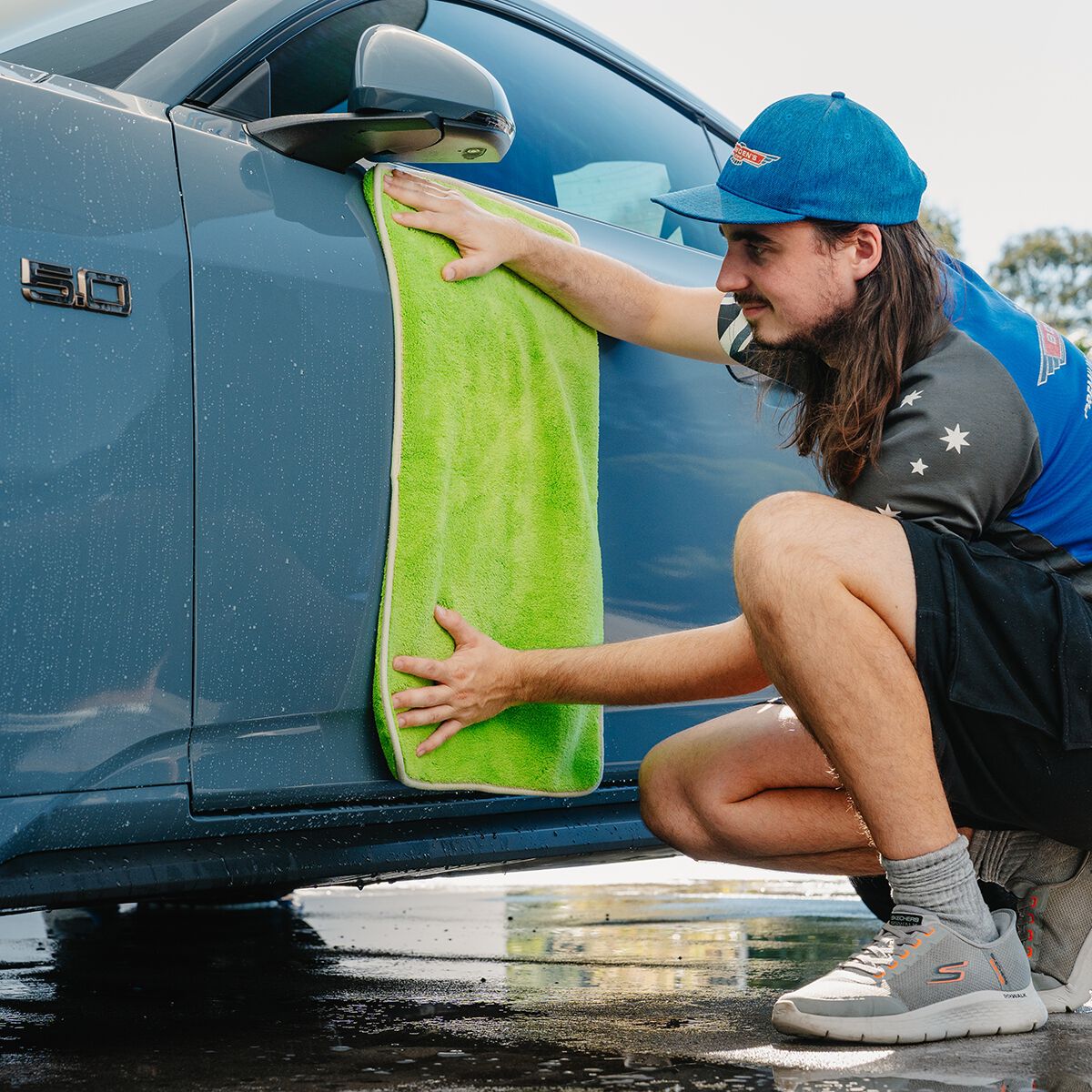 Bowden's Own Big Green Sucker Drying Towel 700 x 400mm, , scaau_hi-res