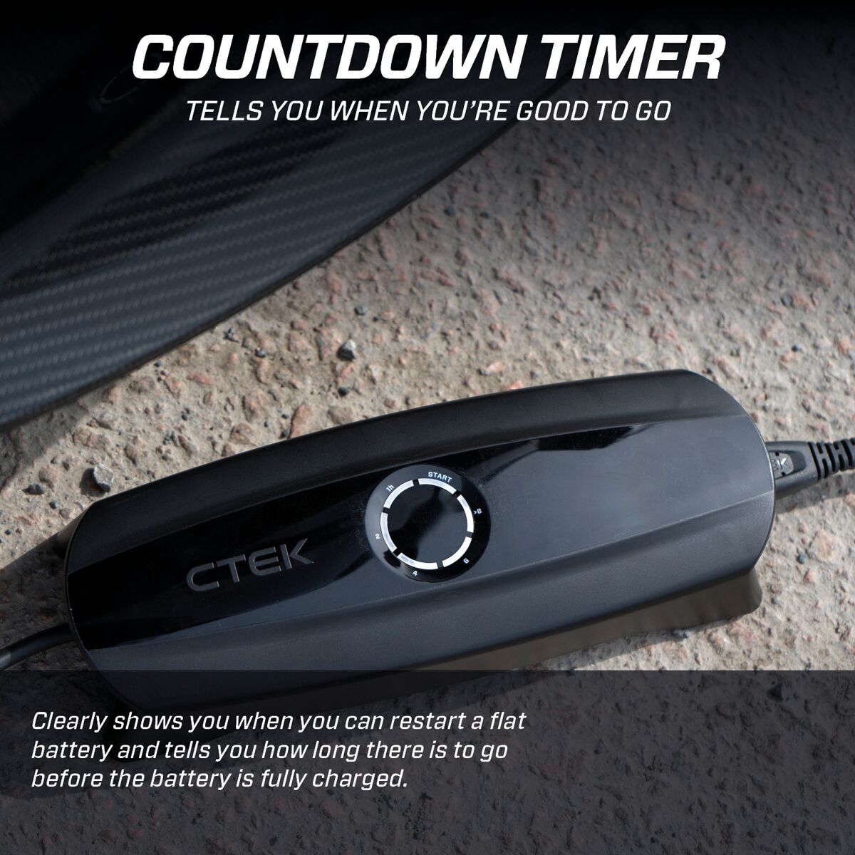 C-Tek Battery Charger 12V 8A Lead Acid & Lithium - CS One, , scaau_hi-res