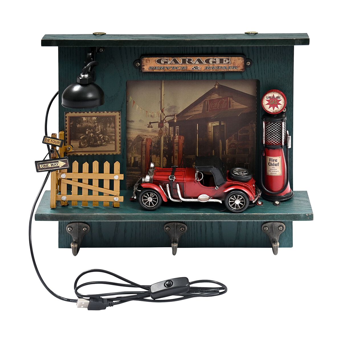 Garage Photo Frame & Hooks, , scaau_hi-res