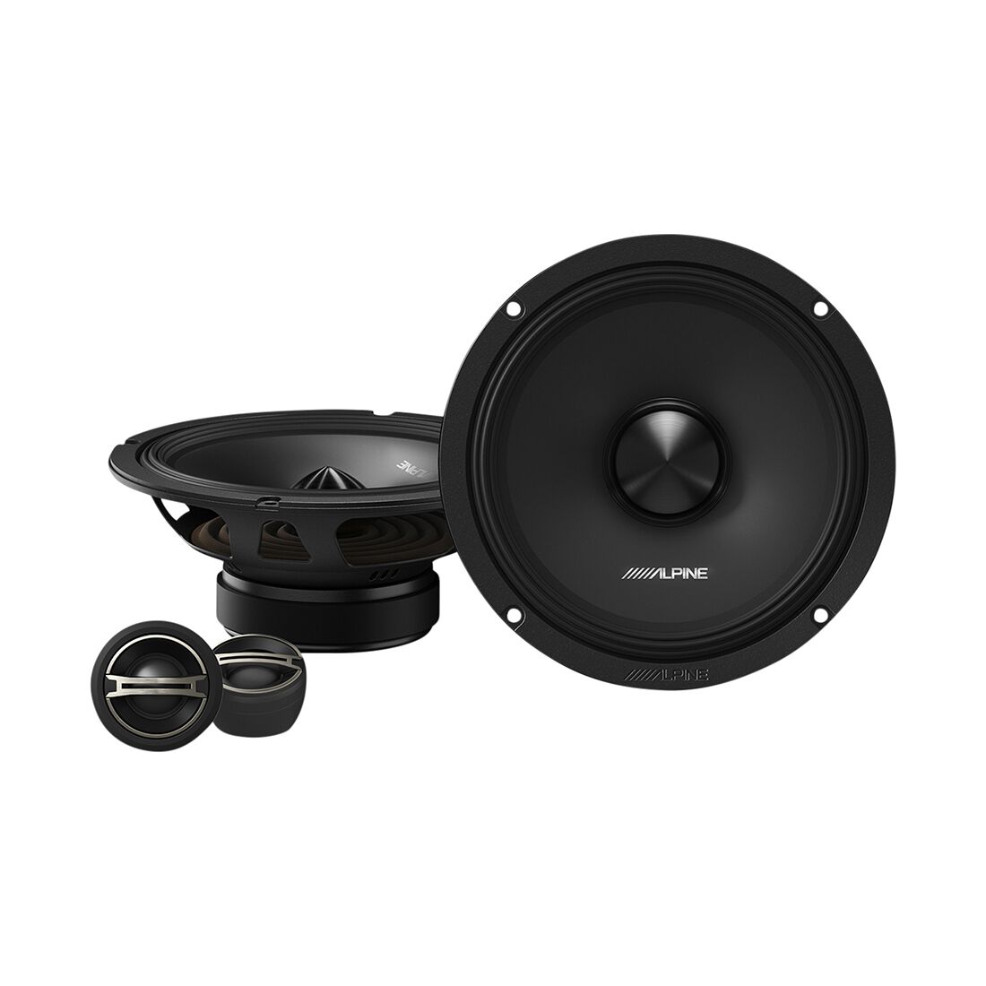 ALPINE 6.5" M-Series 2 Way Component Speaker 50W RMS - DM-65C, , scaau_hi-res