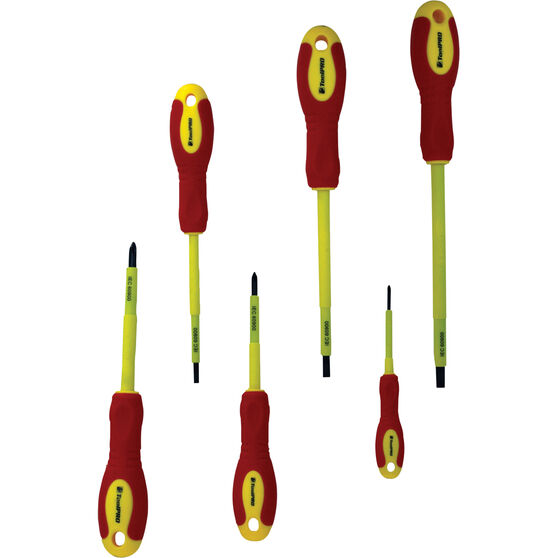 Toolpro Electrical Screwdriver Set 6 Piece Supercheap Auto