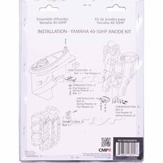 Martyr Alloy Outboard Anode Kit - CMY4050KITA, , scaau_hi-res