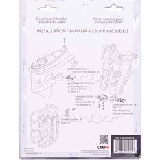 Martyr Alloy Outboard Anode Kit - CMY4050KITA, , scaau_hi-res